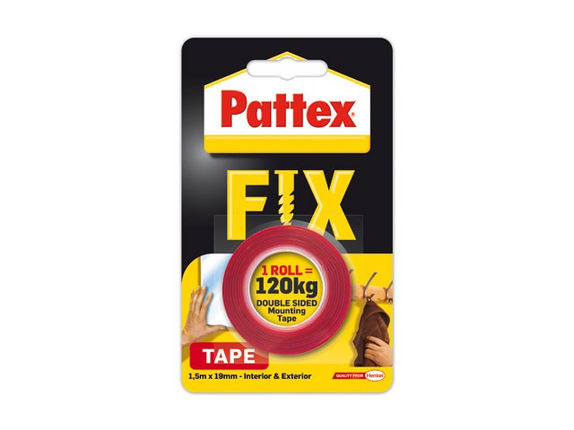 PATTEX POWER FIX MONTÁZSSZALAG           1,5mx19mm, 120KG                        